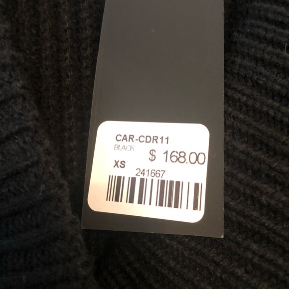 NWT Carmar black cardigan - Picture 4 of 4